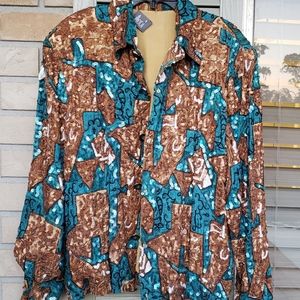 vintage modi  multicoloured silk sequin j